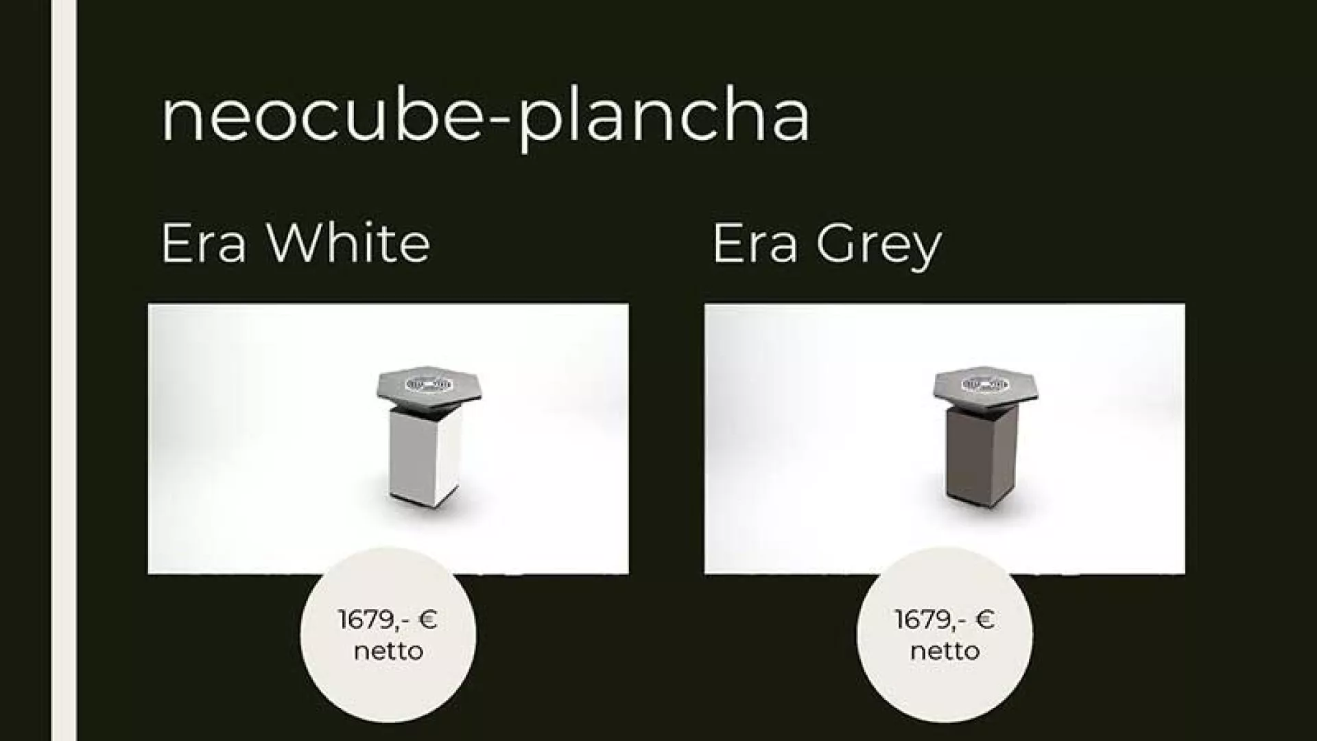Seeberger Natursteinwerk Sonderangebote für Outdoor Produkte, sofort verfügbar, jetzt bestellen: neocube-plancha